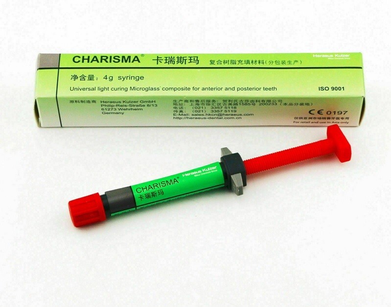 Dental Charisma Composite Syringe Light Cure Tooth Filling Resin A1 A2 A3 A3.5