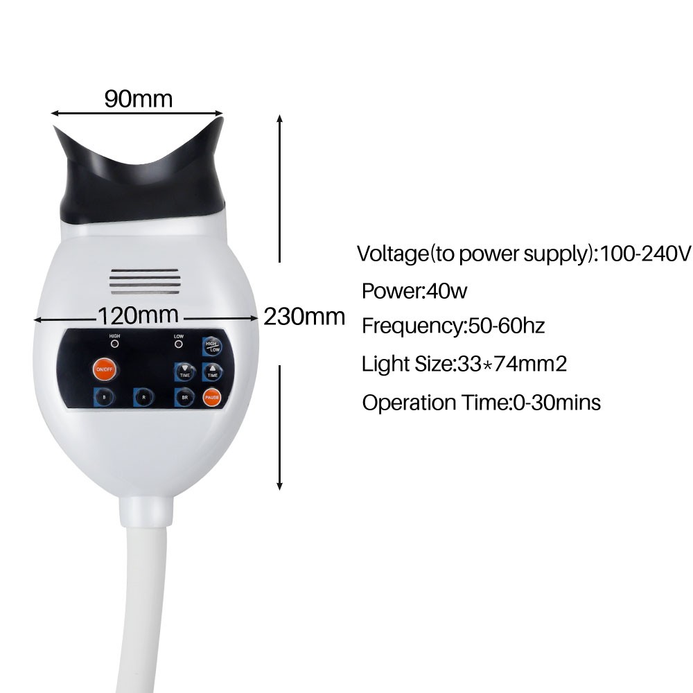 Dental Bleaching Cold LED Light Lamp Teeth Whitening Machine Accelerator