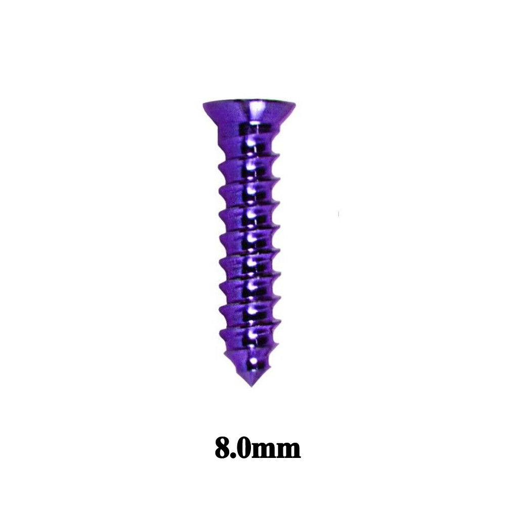 5pcs Dental GBR Bo ne Screw Ø1.6mm Surg ical Membrane Fixation