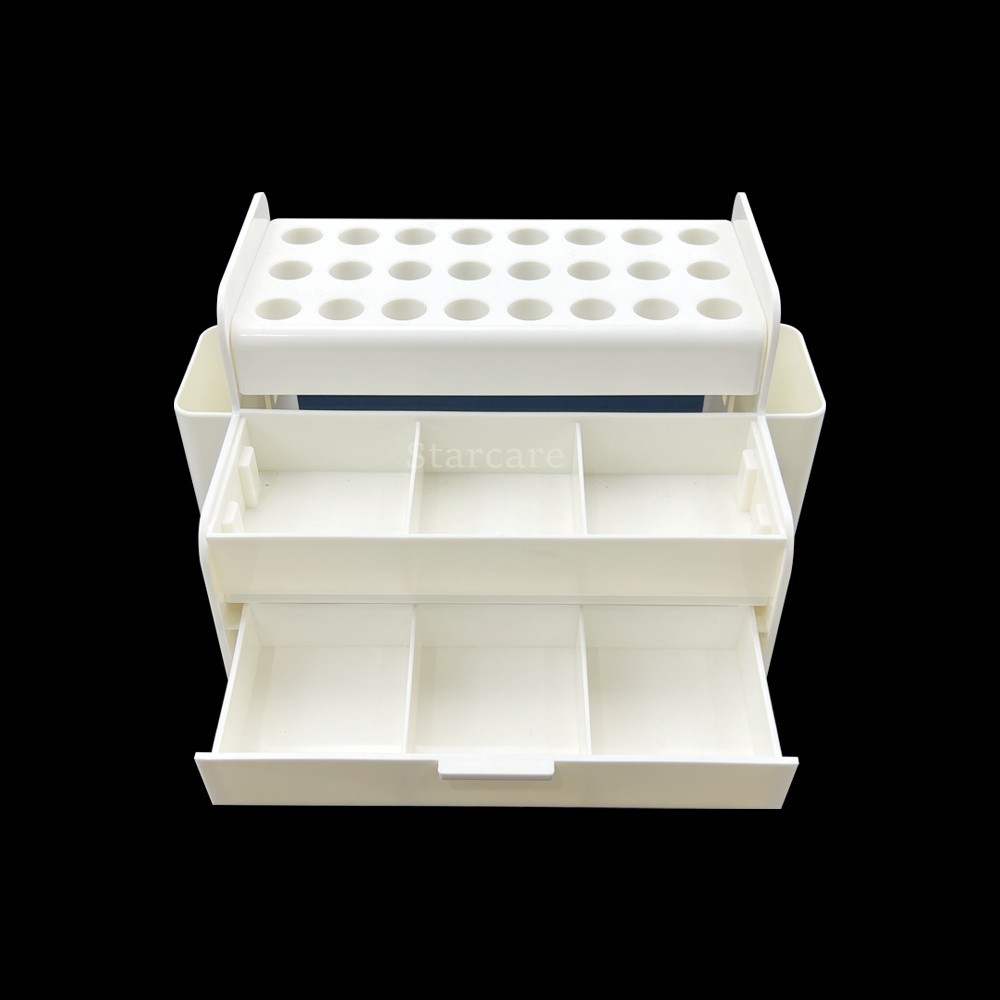 Dental Composite Resin Syringe Storage Holder Acrylic Organizer Applicator Rack