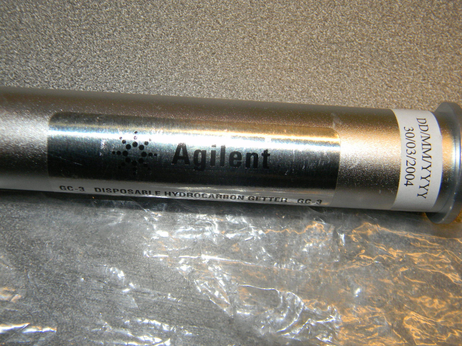 Agilent GC-3 Disposable Hydrocarbon Getter (Max. Operating Temperature: 100°C)