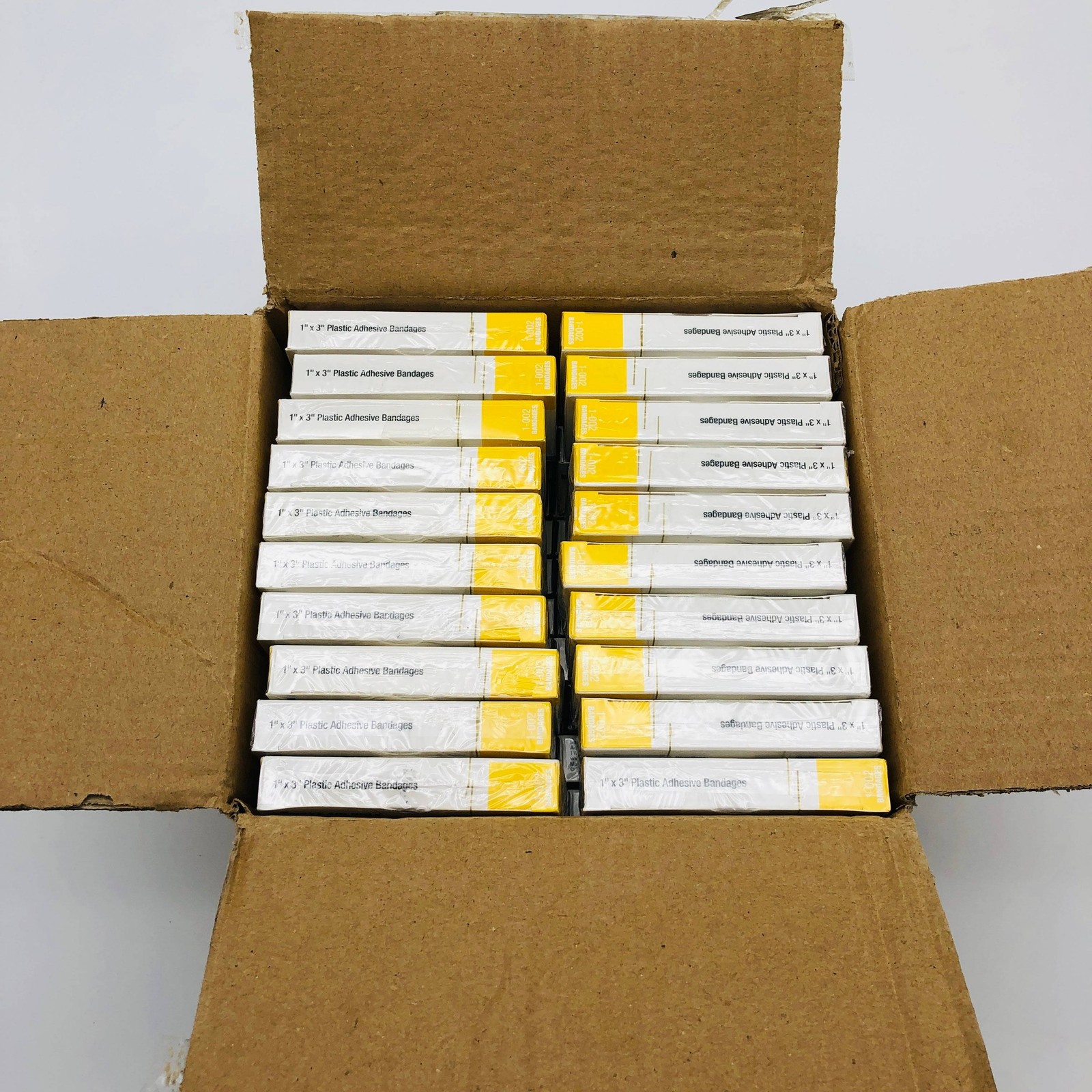 Acme First Aid Only 1-002 Plastic Adhesive Bandages 1in x 3in 60 Boxes of 16pcs