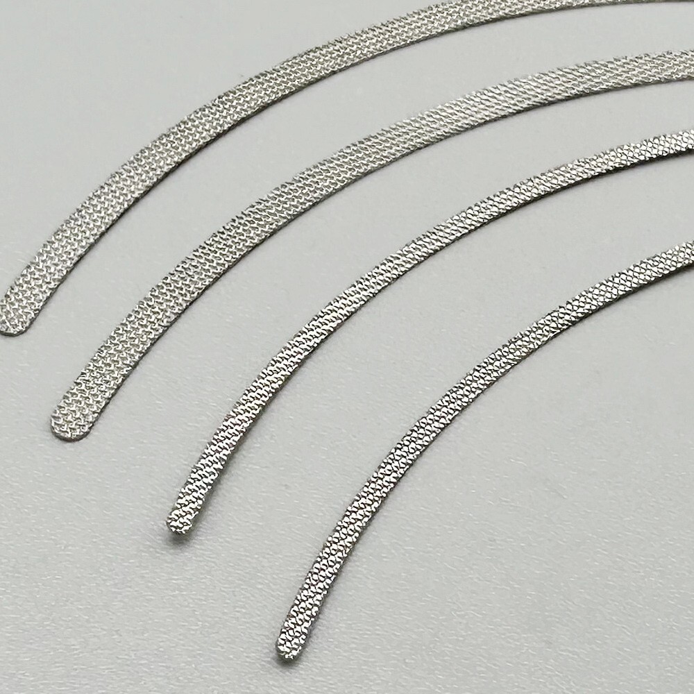 Dental Orthodontics Lingual Retainer Universal 1.2/2.0mm Mesh Base Wire Bondable