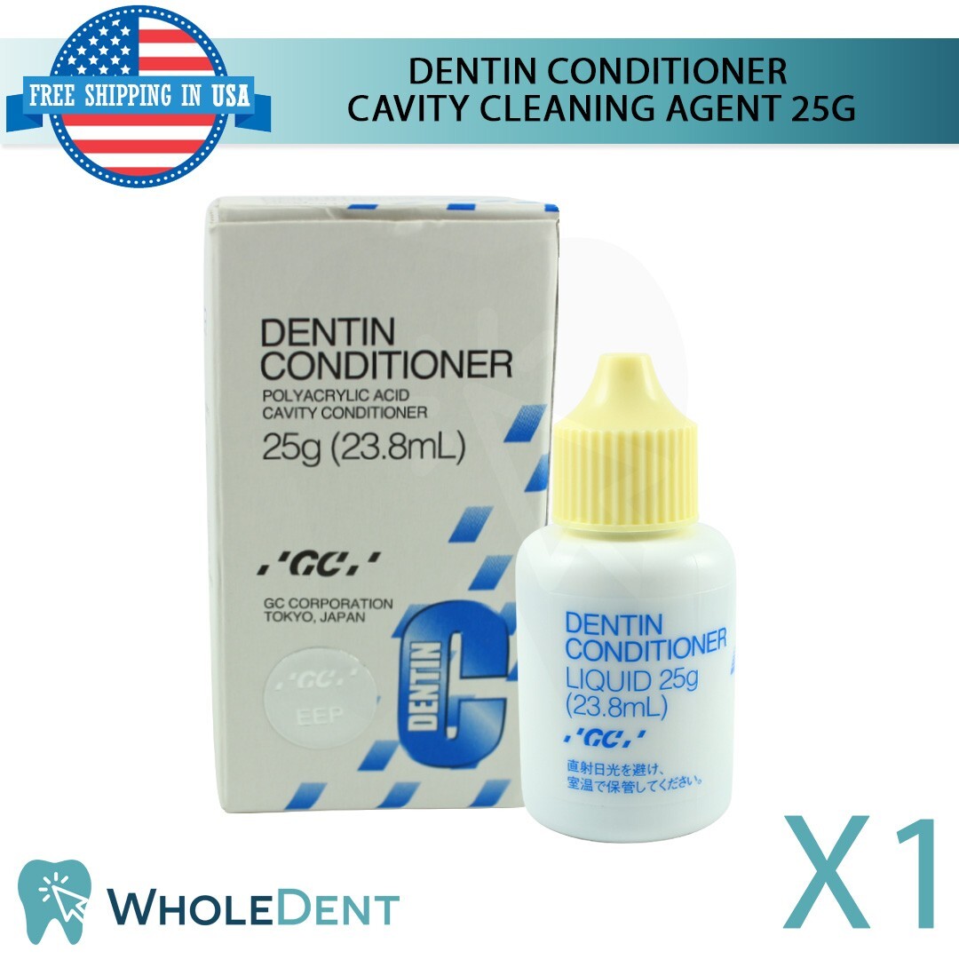 GC Dental Dentin Conditioner Cavity Restoration Restorative Cleaning Agent 25g