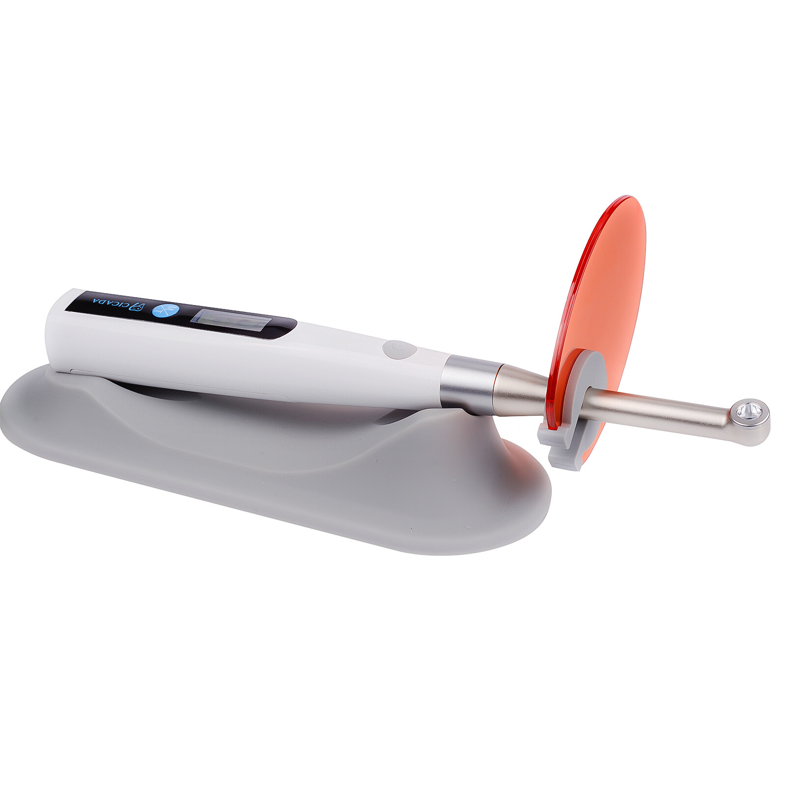 Dental LED Curing Light Lamp Cordless Metal Head 5W LED 1 Second 1400mw/cm² US