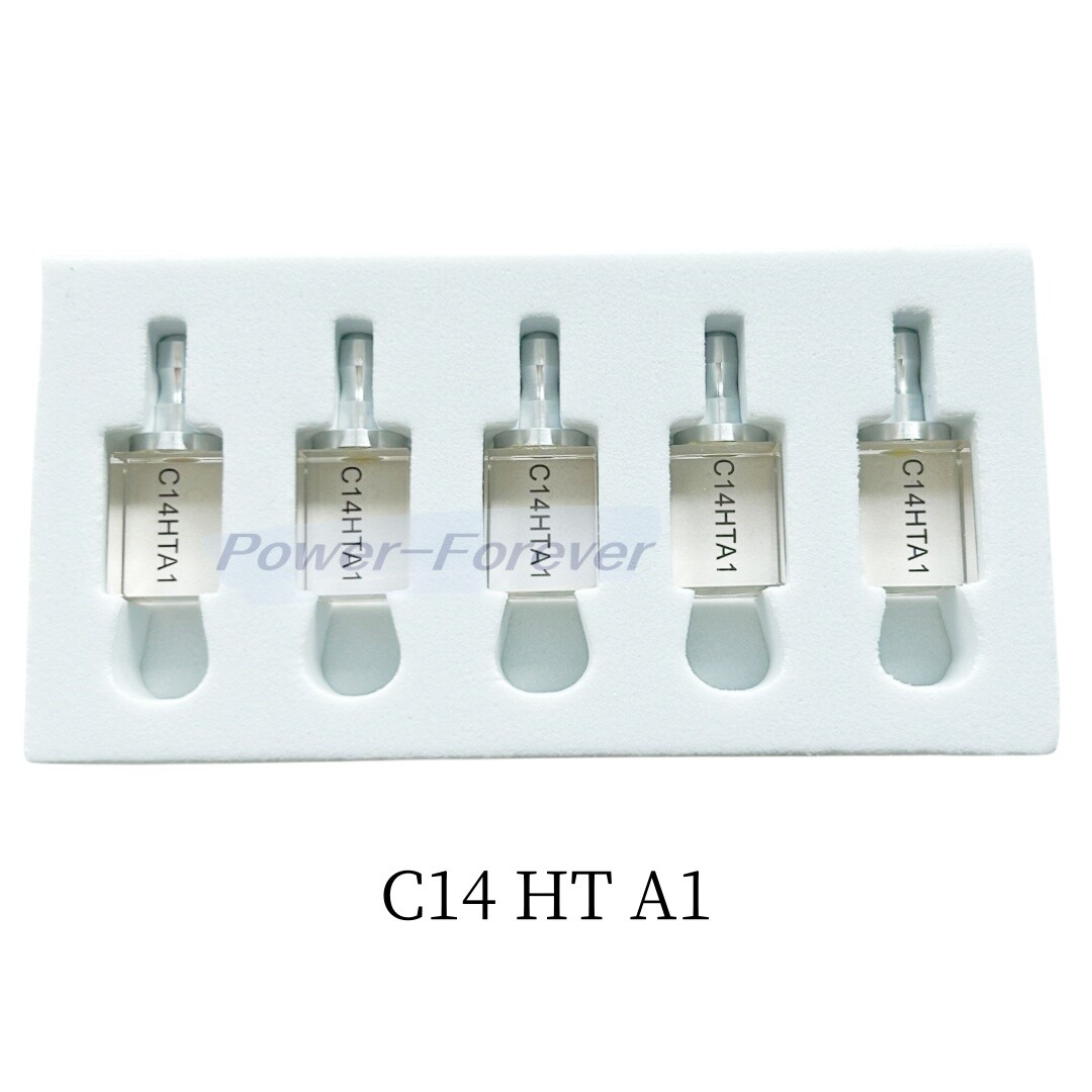 HTA1 C14 Dental Crystal Blocks Glass Ceramic Zirconia Reinforced CEREC Block CAD