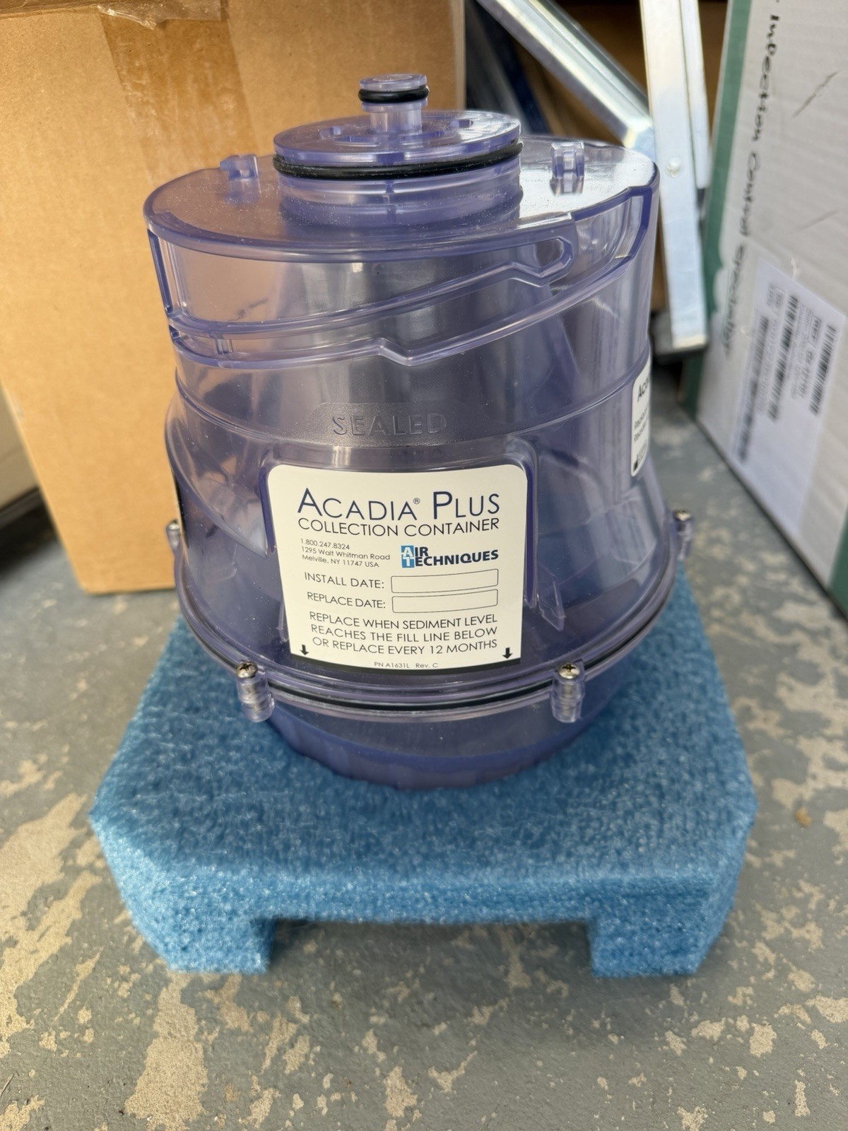Air Techniques Acadia Plus Amalgam Separator with collection container set