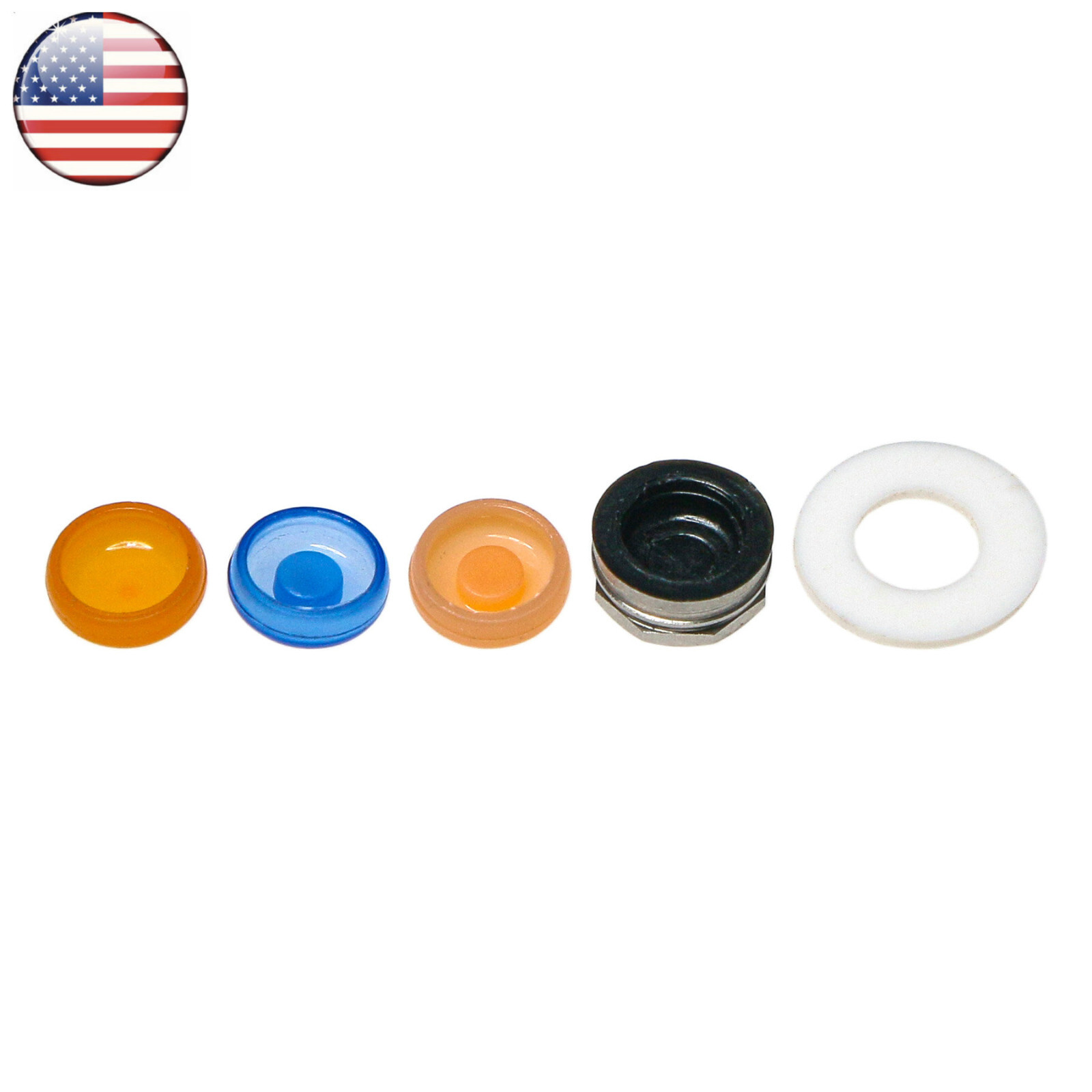 US Dental Regular 3mm Locator Abutment & Overdenture Male Caps Kits for Hiossen