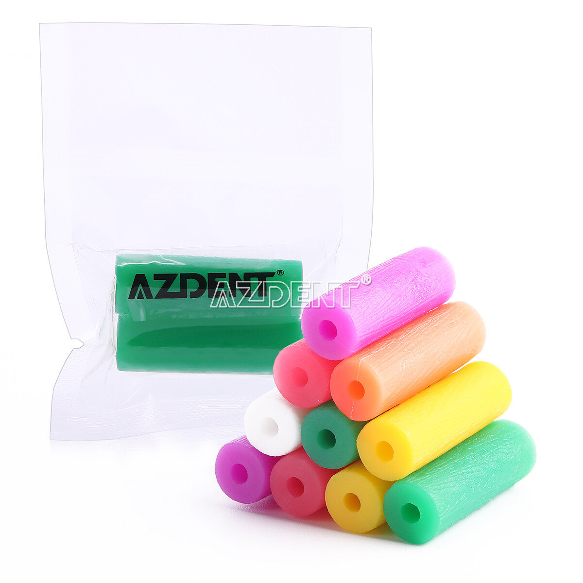 12Pcs Dental Ortho Chewies for Invisalign Aligner Chewies Silica gel Mixed Color