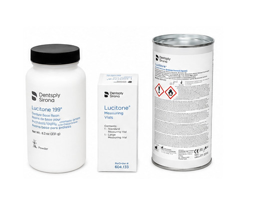 New Original LUCITONE 199 HEAT CURE Quality Denture Base Resin Material PL set