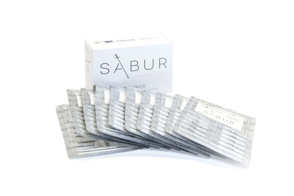 Dental Carbide Burs Beaver Type SABUR FG 556 10 pcs – 100 pcs USA Approved