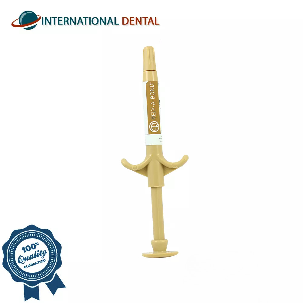 Dental Reliance Ortho Rely-A-Bond Syringe Kit Bonding Brackets Paste Self-harden