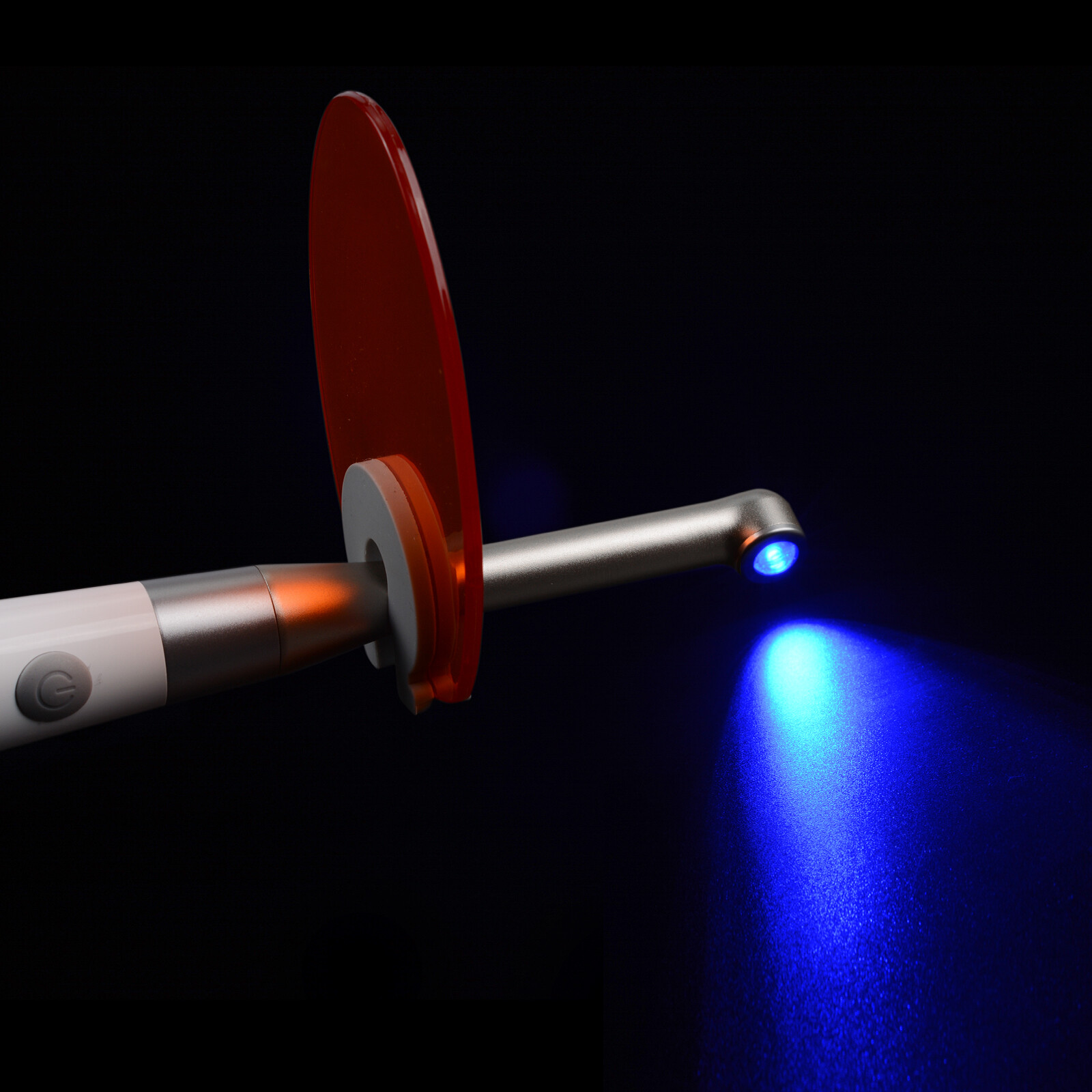 Dental LED Curing Light Lamp Cordless Metal Head 5W LED 1 Second 1400mw/cm² US