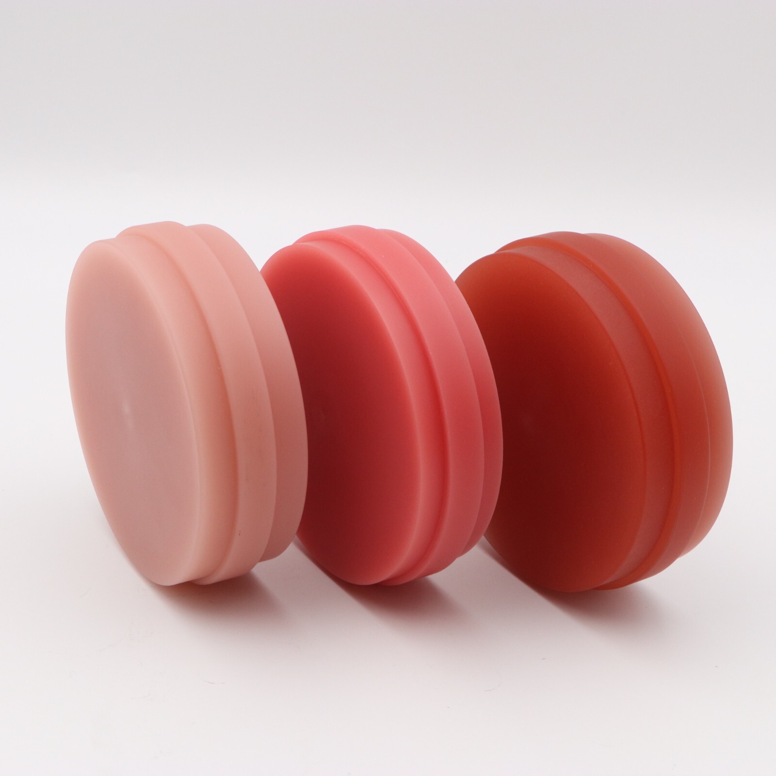 5pcs Dental Pink PMMA Disc with Bloodshot CAD/CAM Monochromatic PMMA Disc 98mm