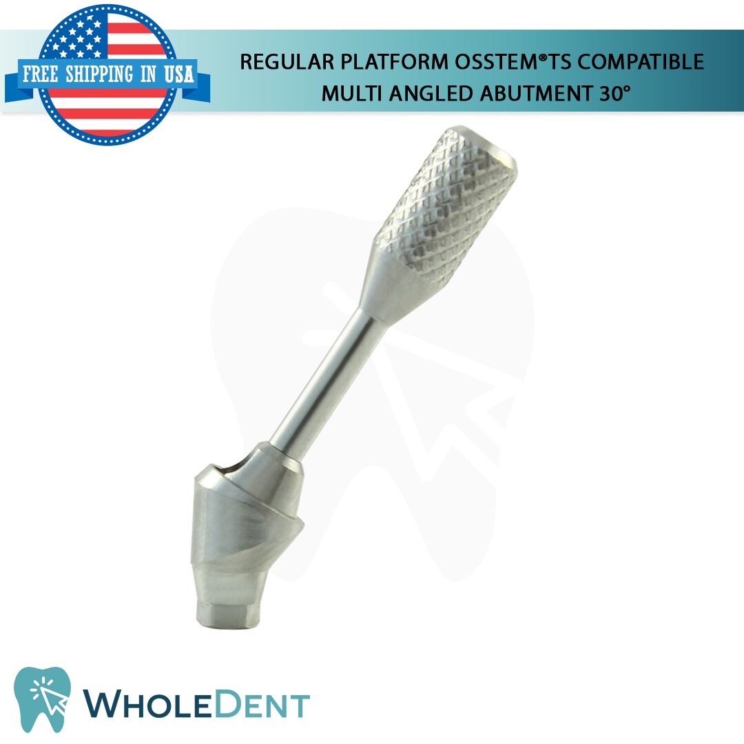 5X Dental Osstem® TS Compatible Regular Platform Multi Angulated Abutment 30°