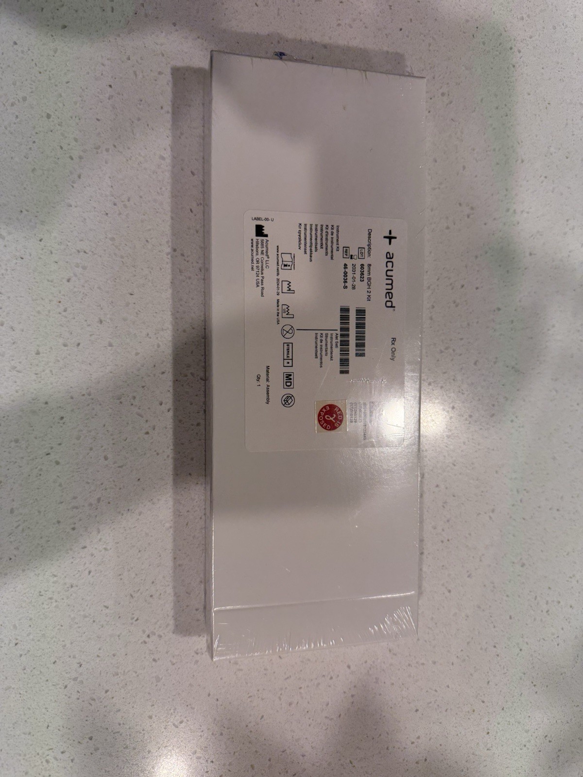Acumed BGH (Bone Graft Harvest) 2 Kit 8mm