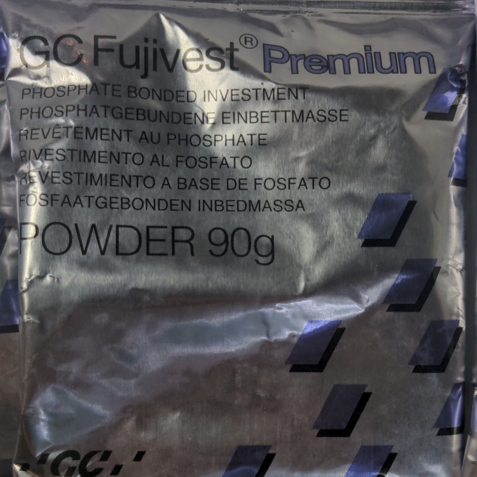 GC Fujivest Premium Phosphate Bonded Investment Powder 90g (5 Packs)