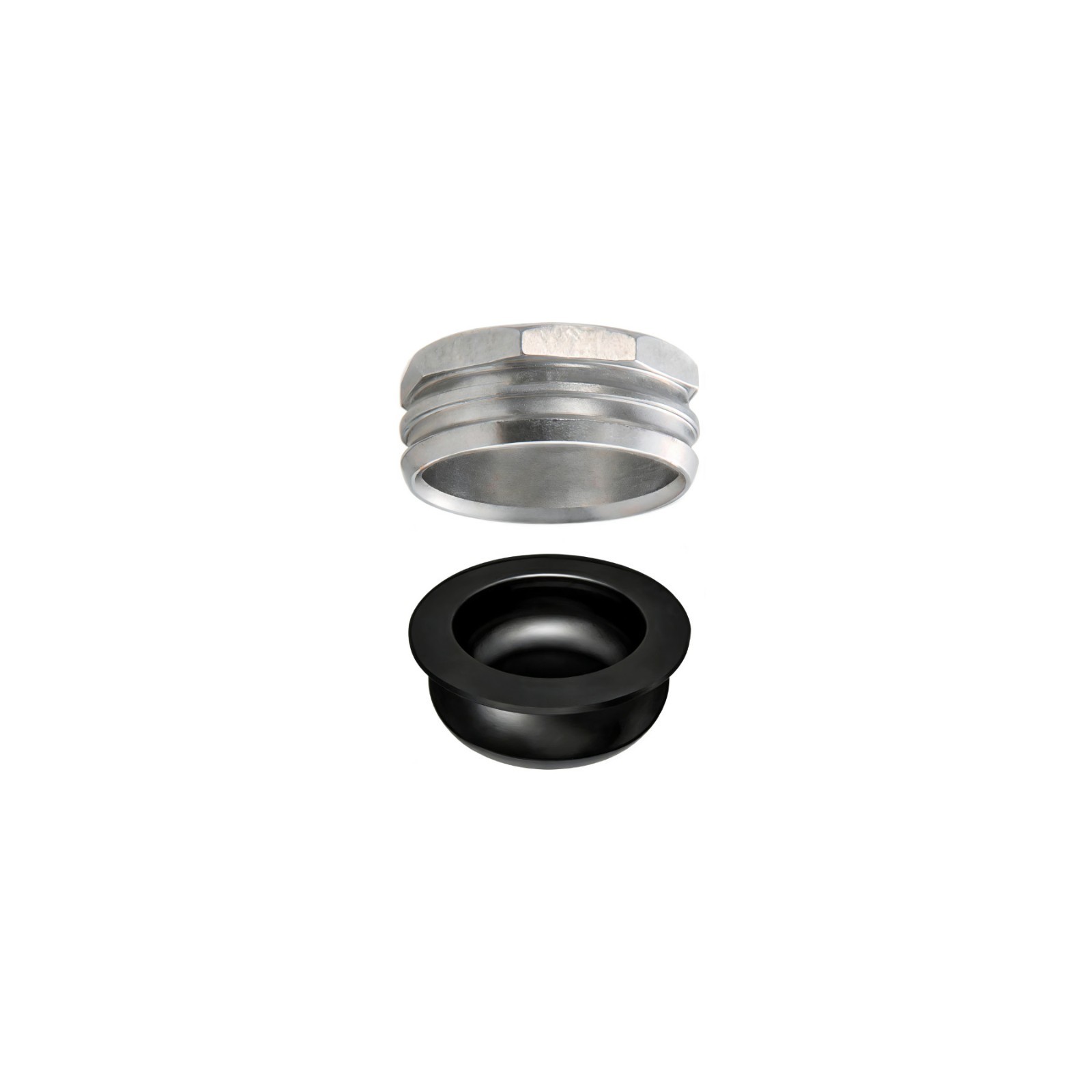 12Pcs US Dental Replacement Metal Housing & Black Lab Cap Assembly Zest Locator