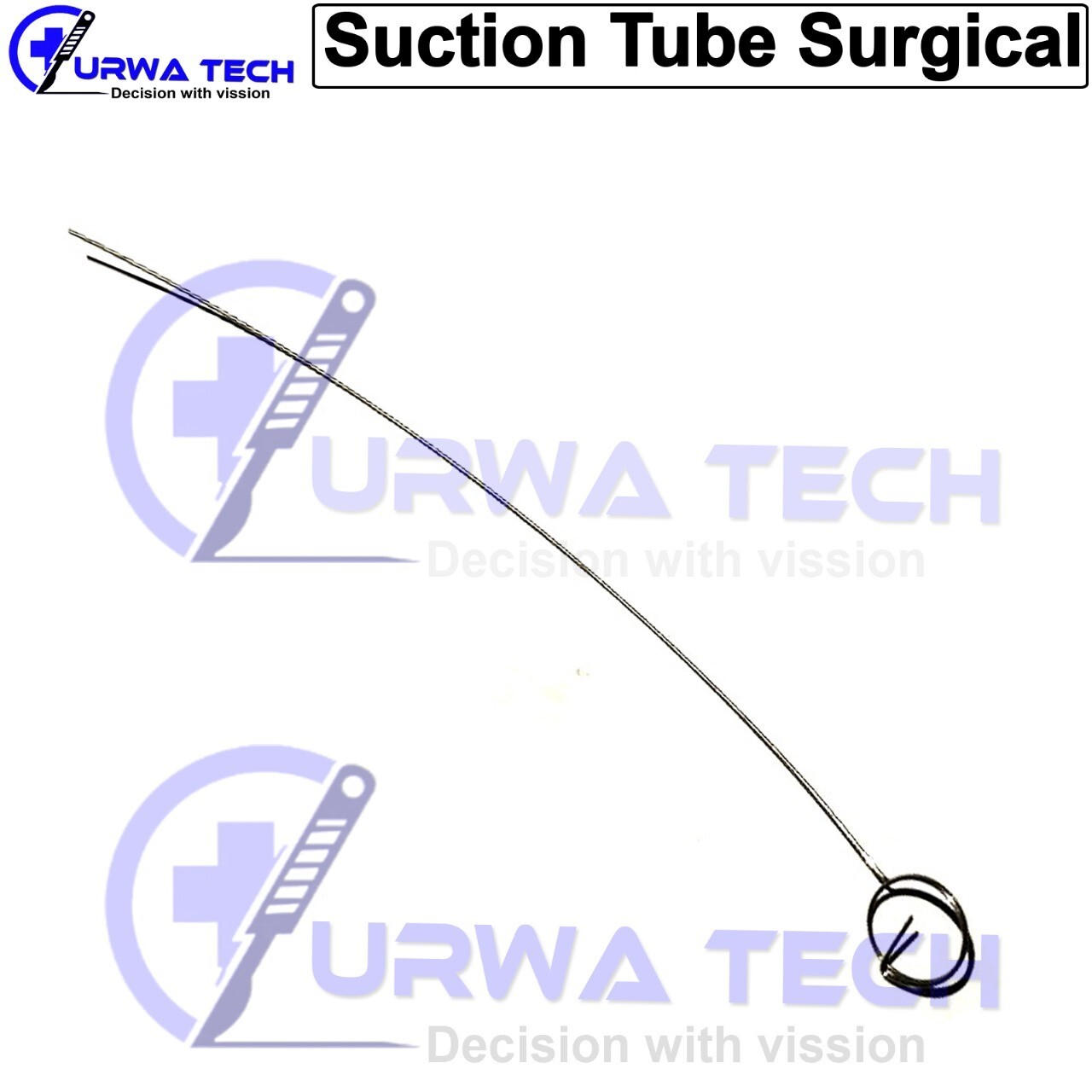 ENT Micro Suction Tip Set Of 2 Cannula 2.5mm(12G), 2.0mm(14G) ENT Instruments