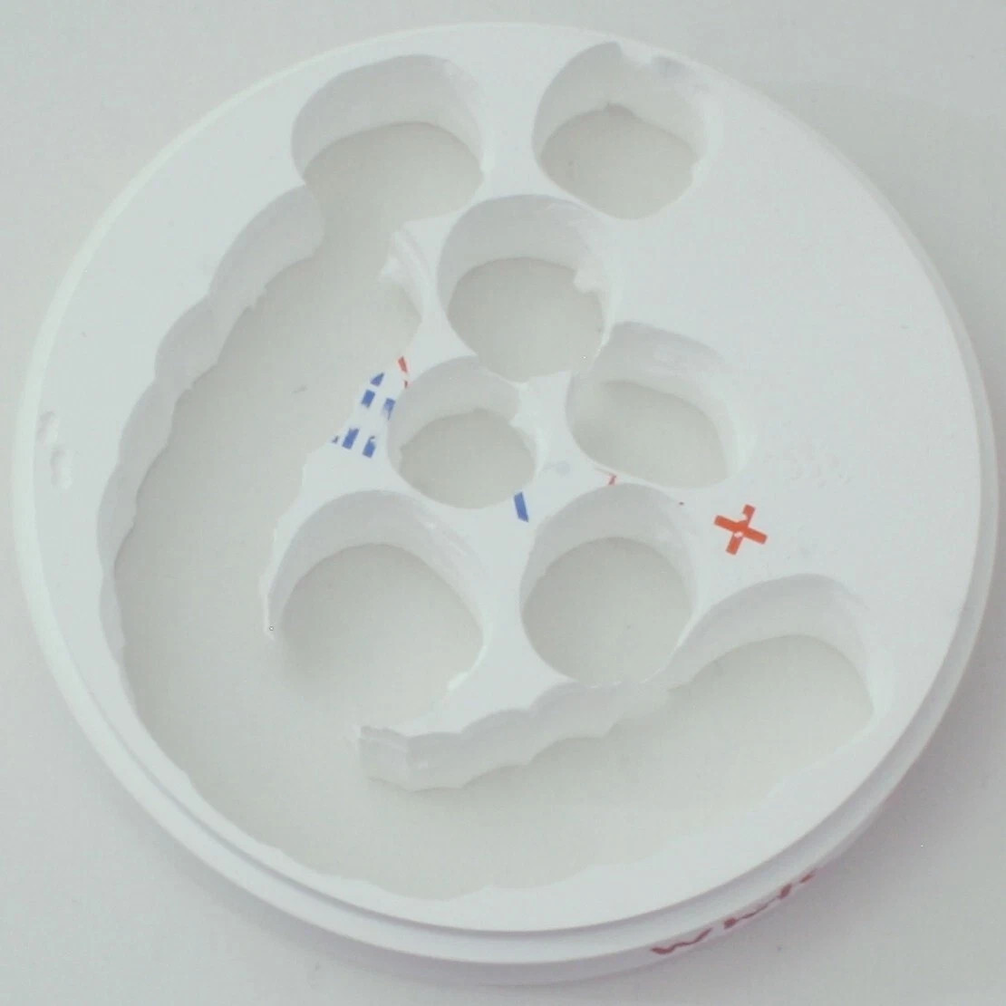 Used Zirlux 16+ White Zirconia Disc Blank 98×18 mm D98-18 Use by 2023-09-04
