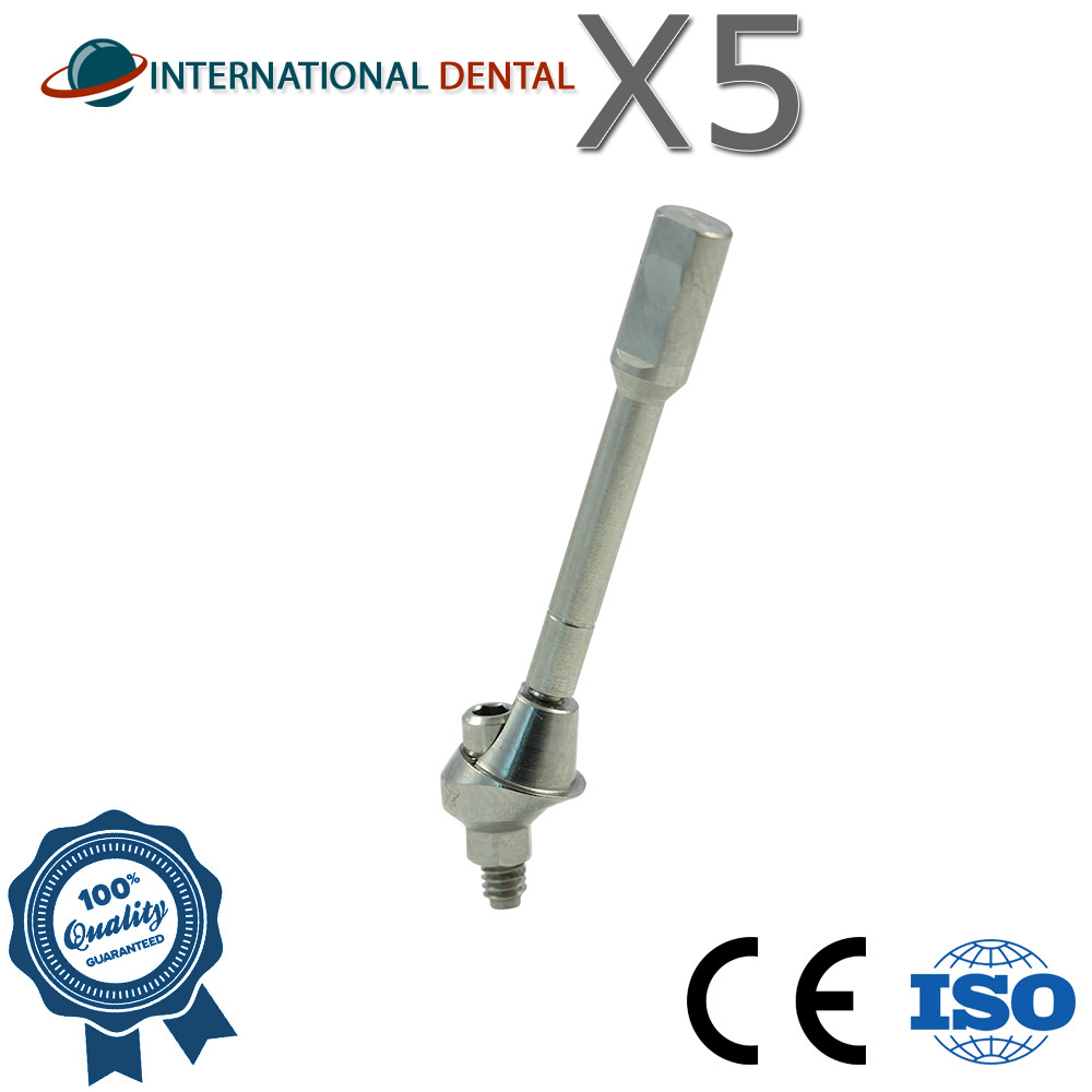 5 Multi Unit Angled 20° Prosthetic Ø4.1mm Fit BEGO 57512 Titanium Dental Dentist
