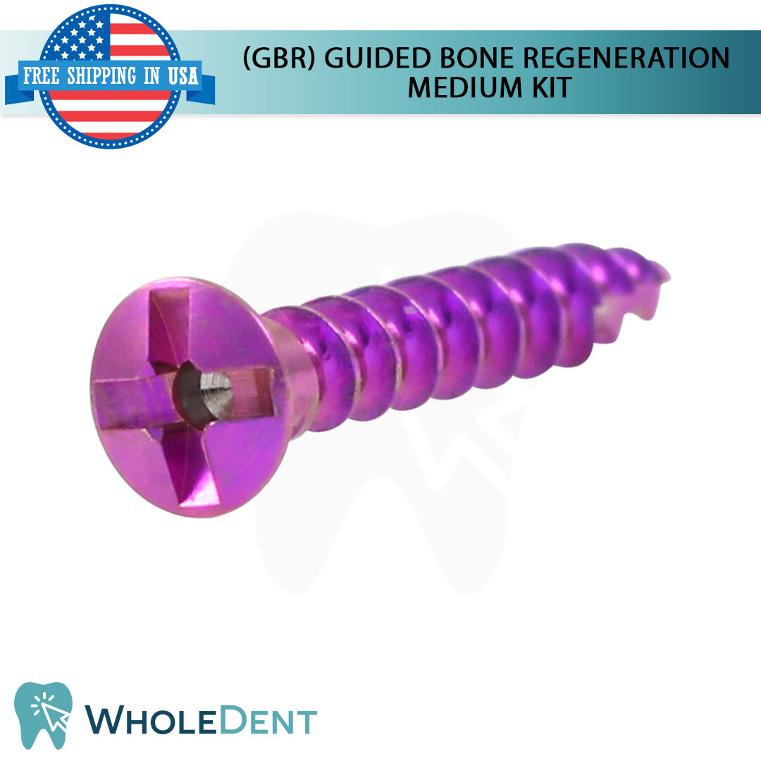 GBR System Surgical Medium Kit Guided Bon Regeneration Fixation, Dental Im plant