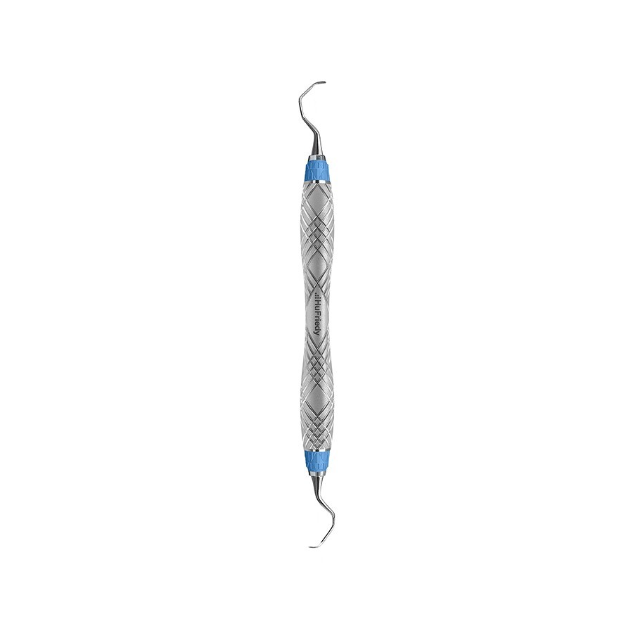 HU-FRIEDY #17/18 GRACEY,EE2, HARMONY, BLUE ERGONOMIC HANDLE (x3)