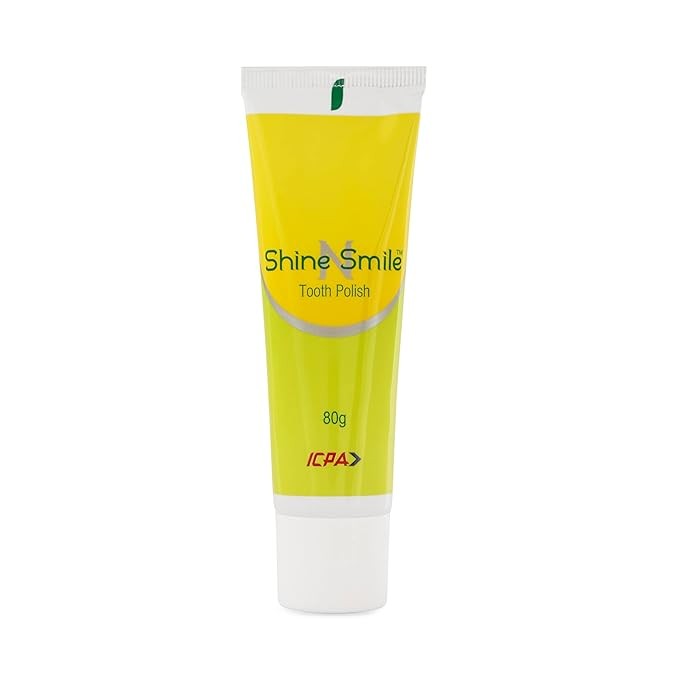 ICPA Shine N Smile Tooth Polish For Teeth Whitening (Pack of 6)