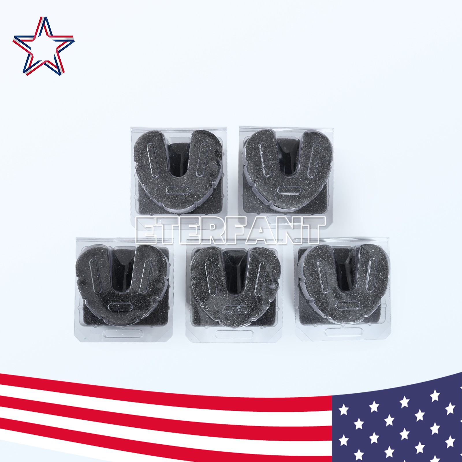 300Pcs Denture Transport Box Teeth Crown Veneer Storage Case for Dental Lab US