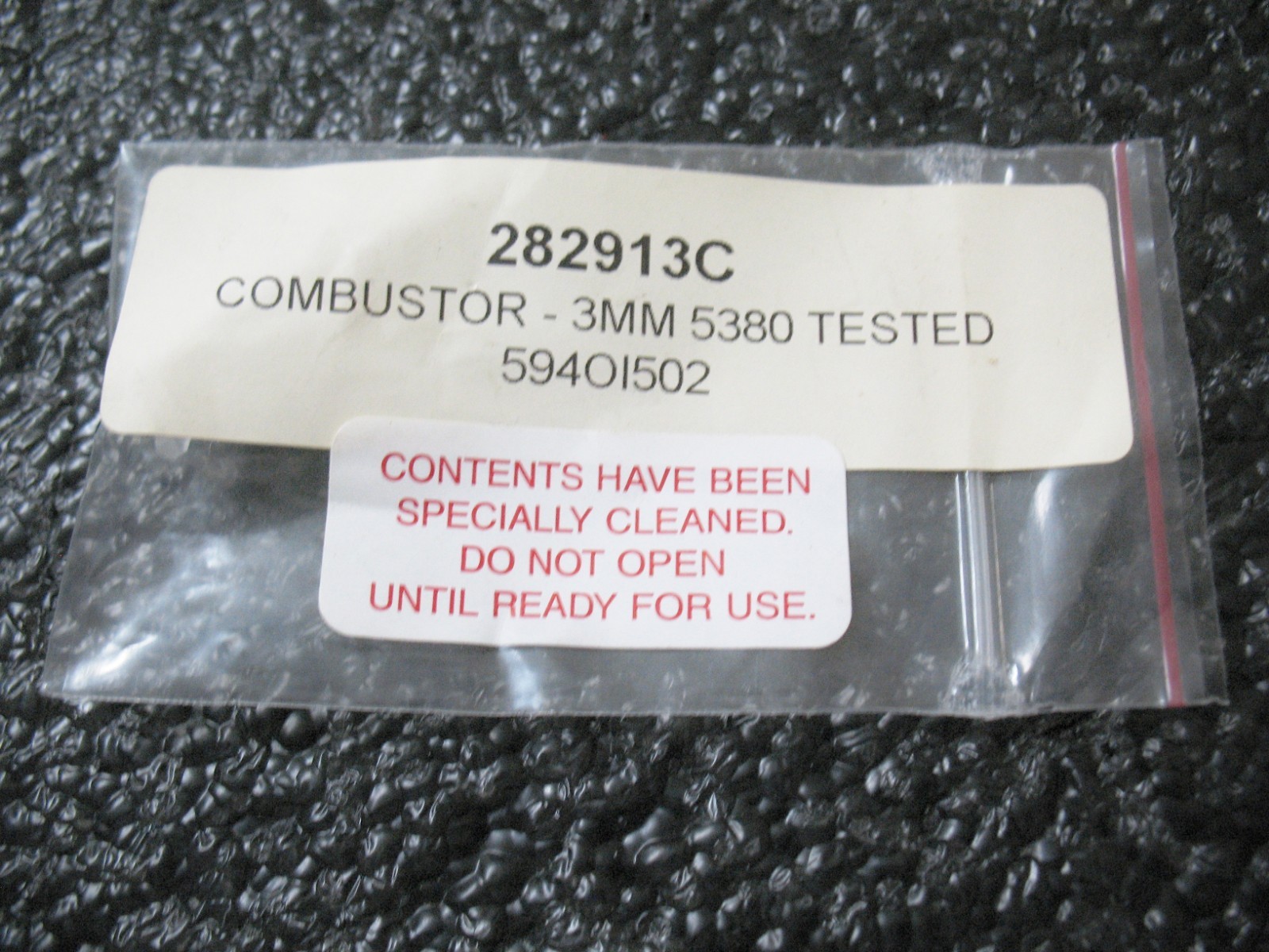 AGILENT VARIAN OI ANALYTICAL 282913C 5380 PFPD 3mm QUARTZ COMBUSTOR 6890 7890