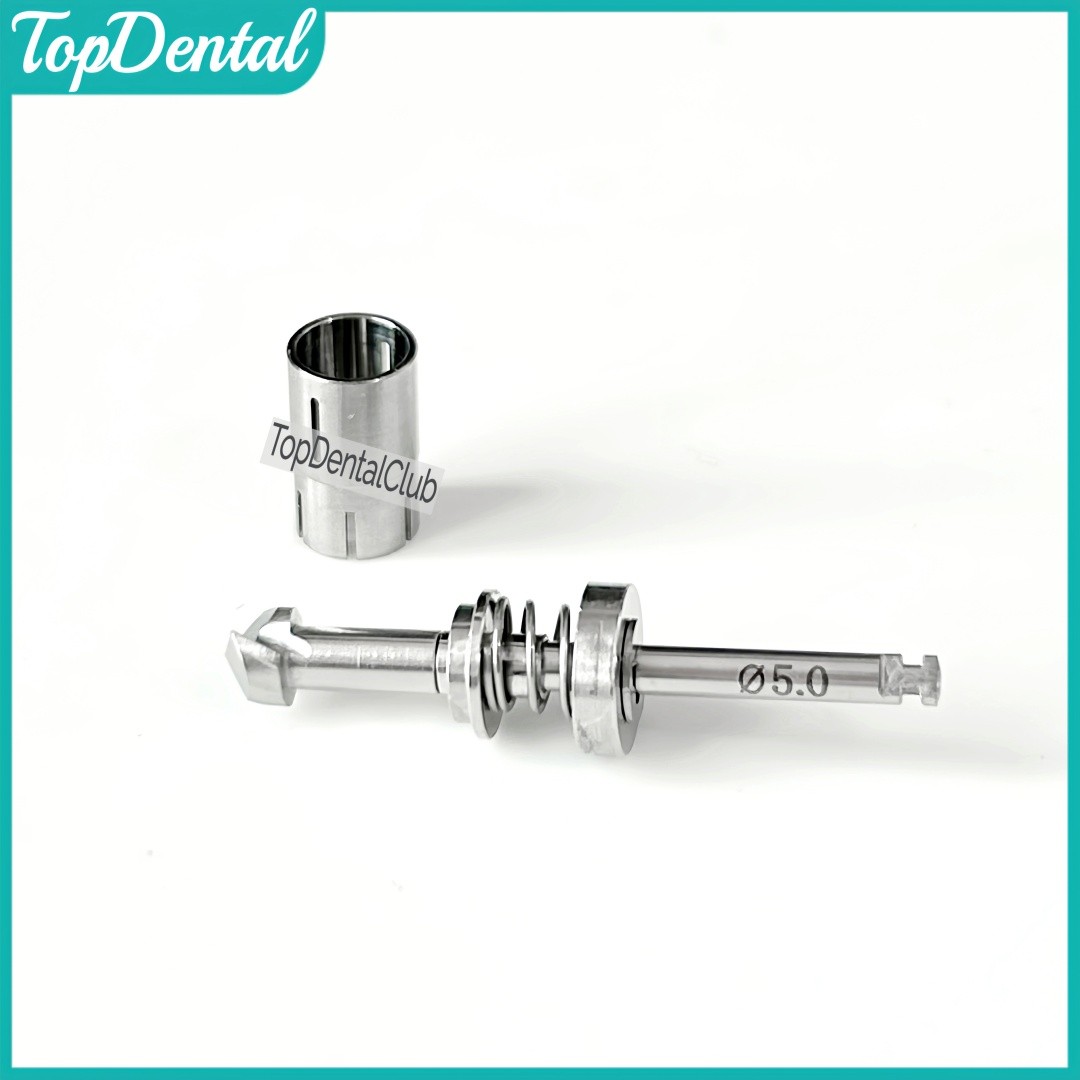⌀5.0 Dental GBR Autogeneous Trephine Bur Self Grinding Spring Bone Harvest Drill