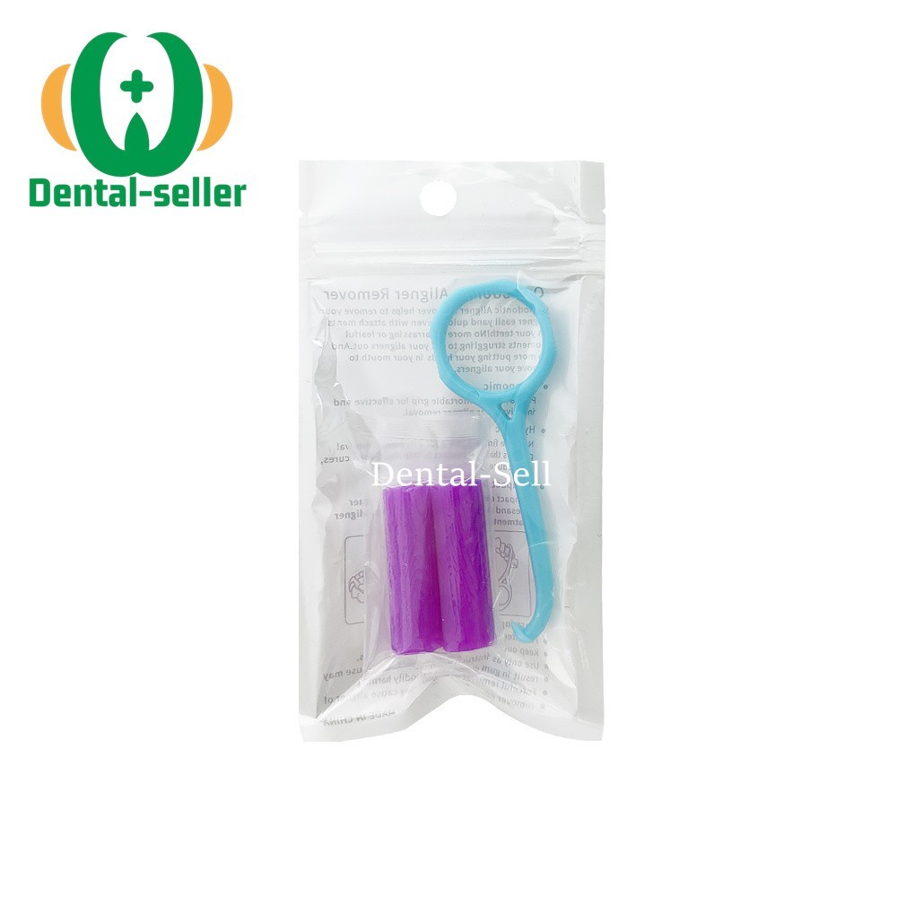 50 Packs Dental Aligner Chewies Clear Tray Retainer Seater Retriever Take Off