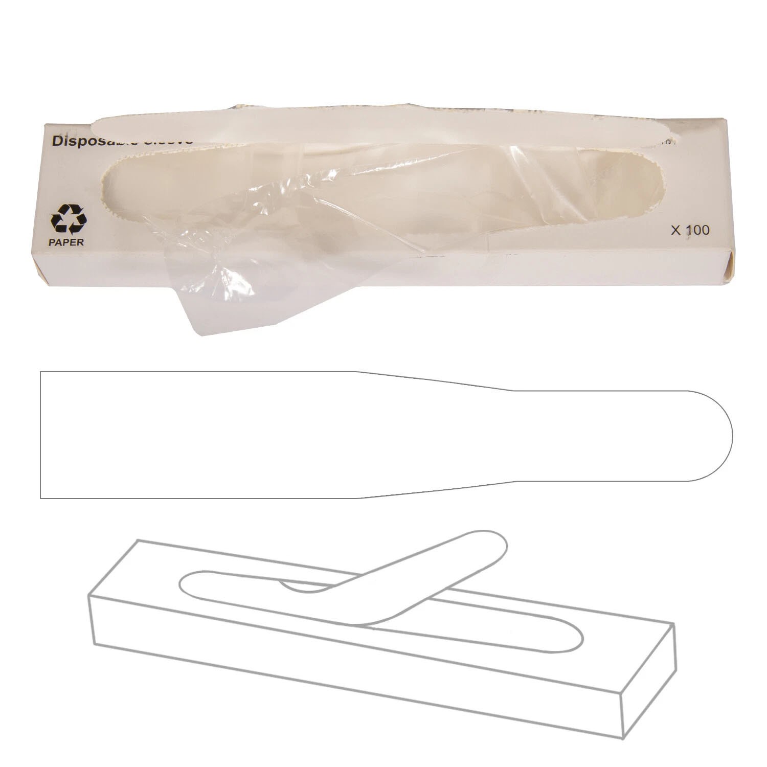 Dental Disposable Curing Light Cover Sleeves 1.5″x8″ 500pcs for Woodpecker iled