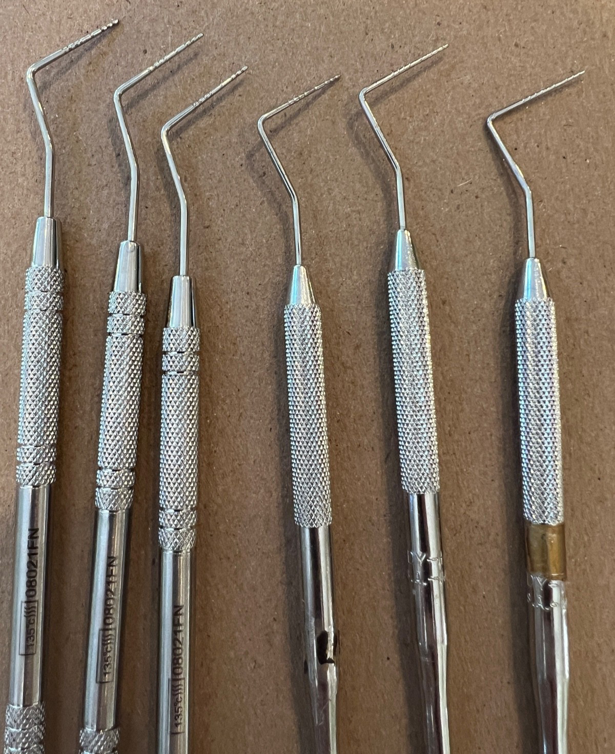 6 Dental Probes (3) Hu-Friedy (3) Henry Shein Hygiene Used Hygiene School