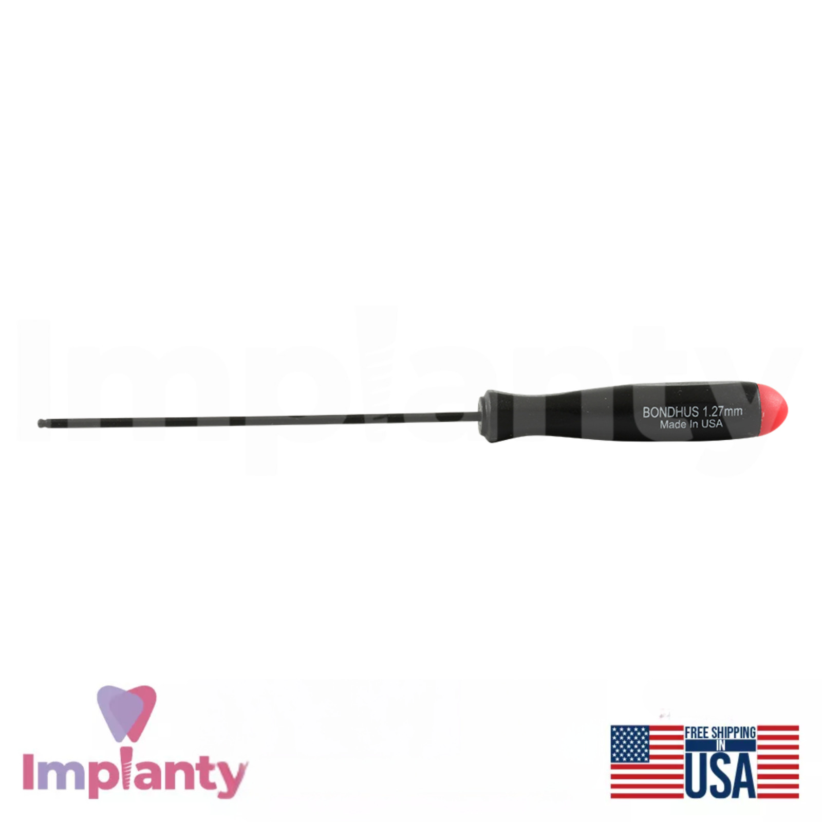 60mm Hand Manual Abutment Driver 1.25mm Dental Implant Instrument Surgical Tool