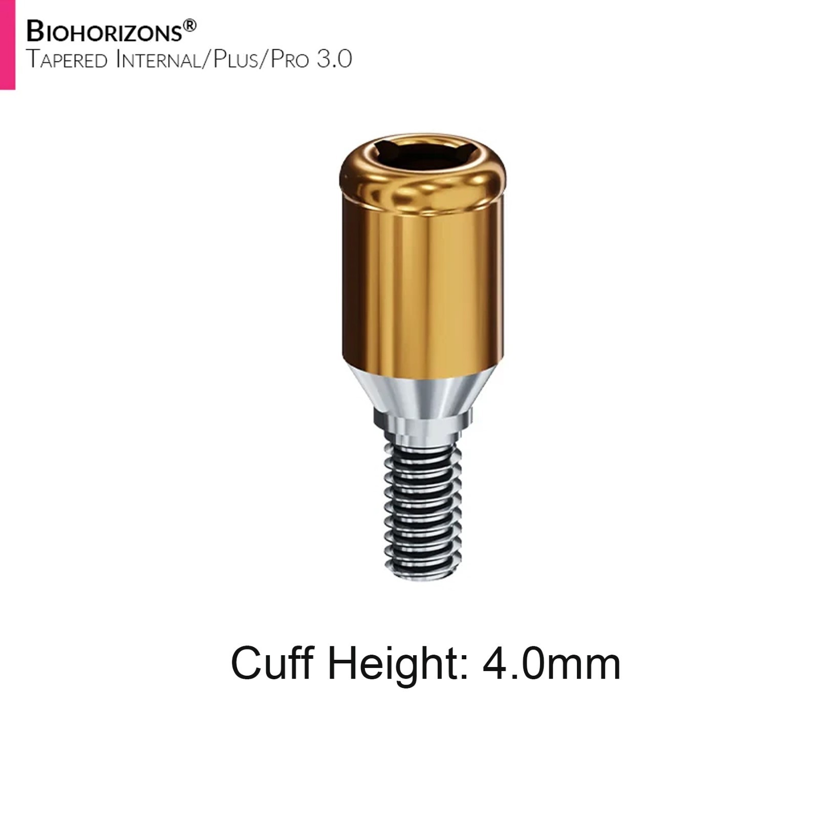 Fit ZEST Locator Anchor Legacy Abutment 3.0 Int Hex BioHorizons Tapered Pro Plus