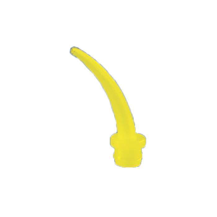 maxill Mixing Tips Intra Oral Extensions, Small 26mm, Yellow, 100/Box