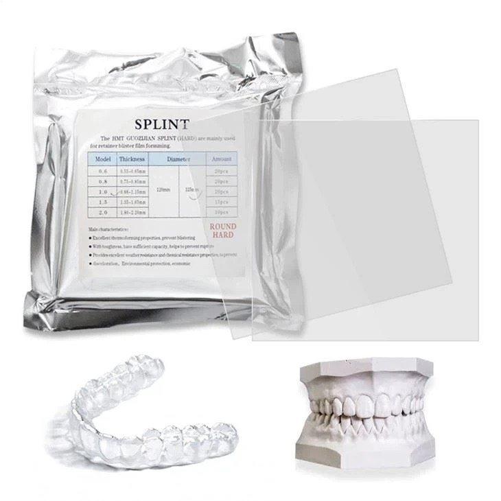 Dental Lab Splint Sheet Thermoforming for Vaccum Forming 1.0/1.5 mm