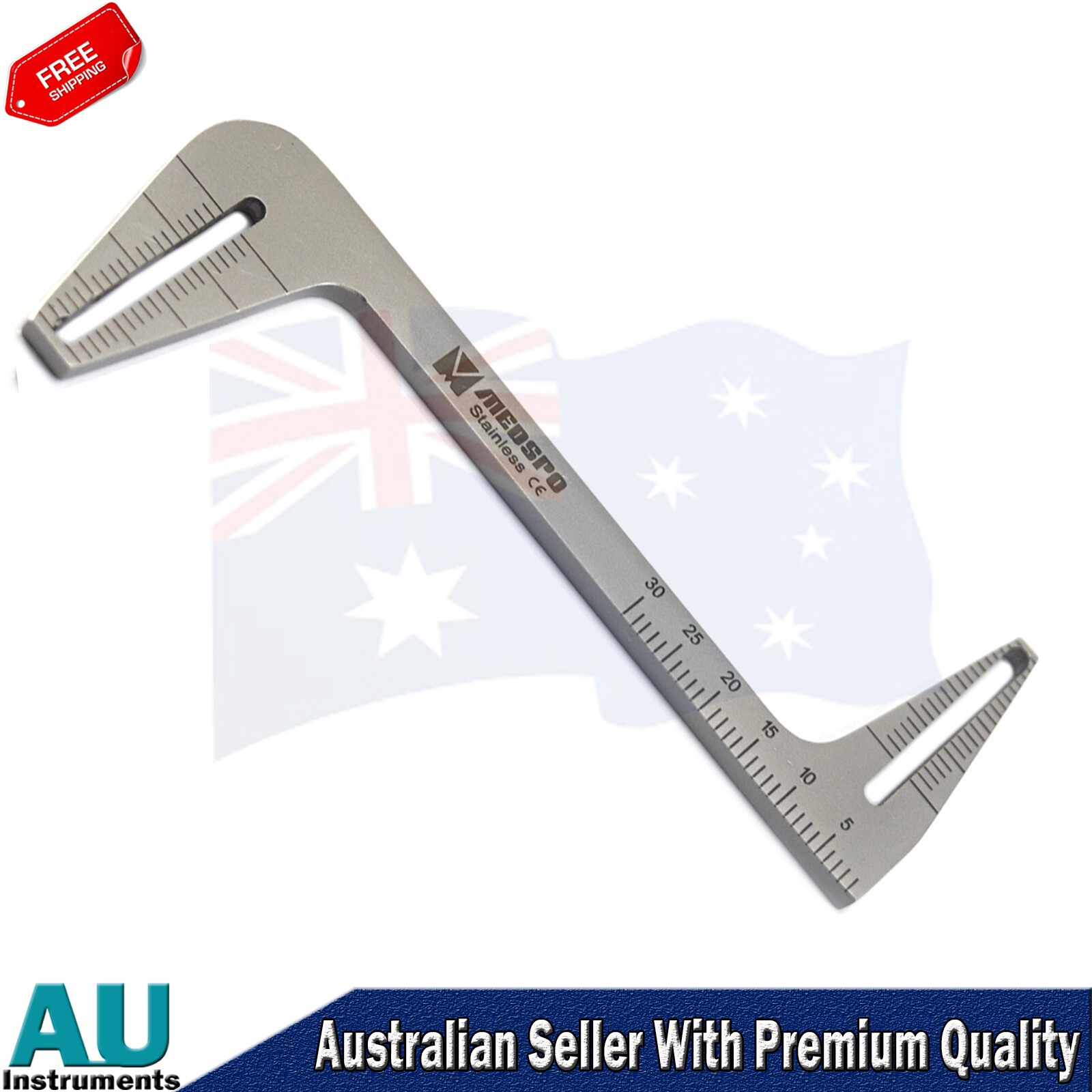 Dental Measuring Instruments Willis Bite Gauge Parallel Implant Locator Drill