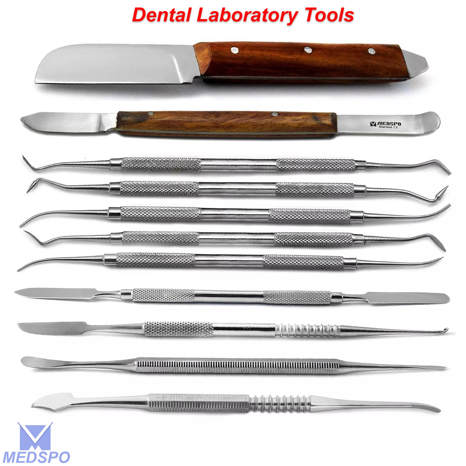 Dental Cement Spatula Mixing Instruments Restorative Fahen Wax Carver Spatulas