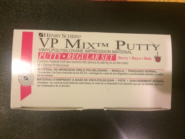 Dental PUTTY REG SET VPS IMPRESSION MATERIAL 300 ML EACH OF BASE & CATALYST