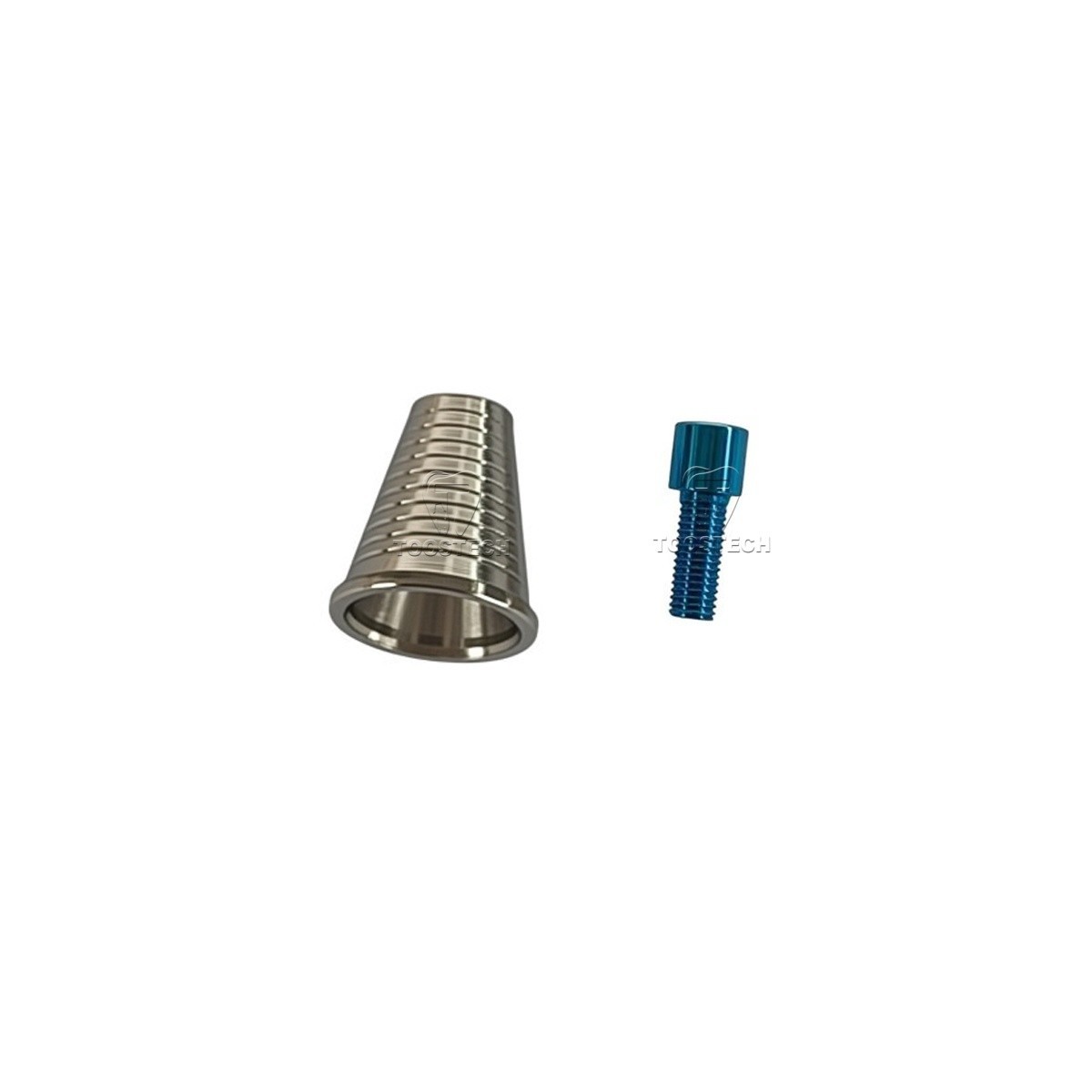6pcs MU Ti Base for Multi unit abutment MU titanium base compatible Bredent Sky