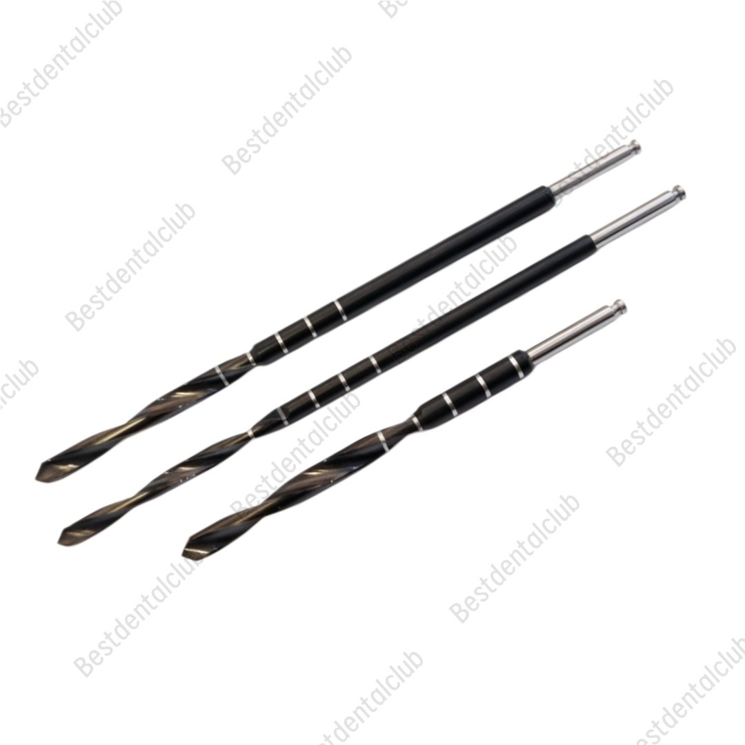 Dental Implant Zygomatic Drills DLC Coating Lengthen Drill For Zygomatic Implant