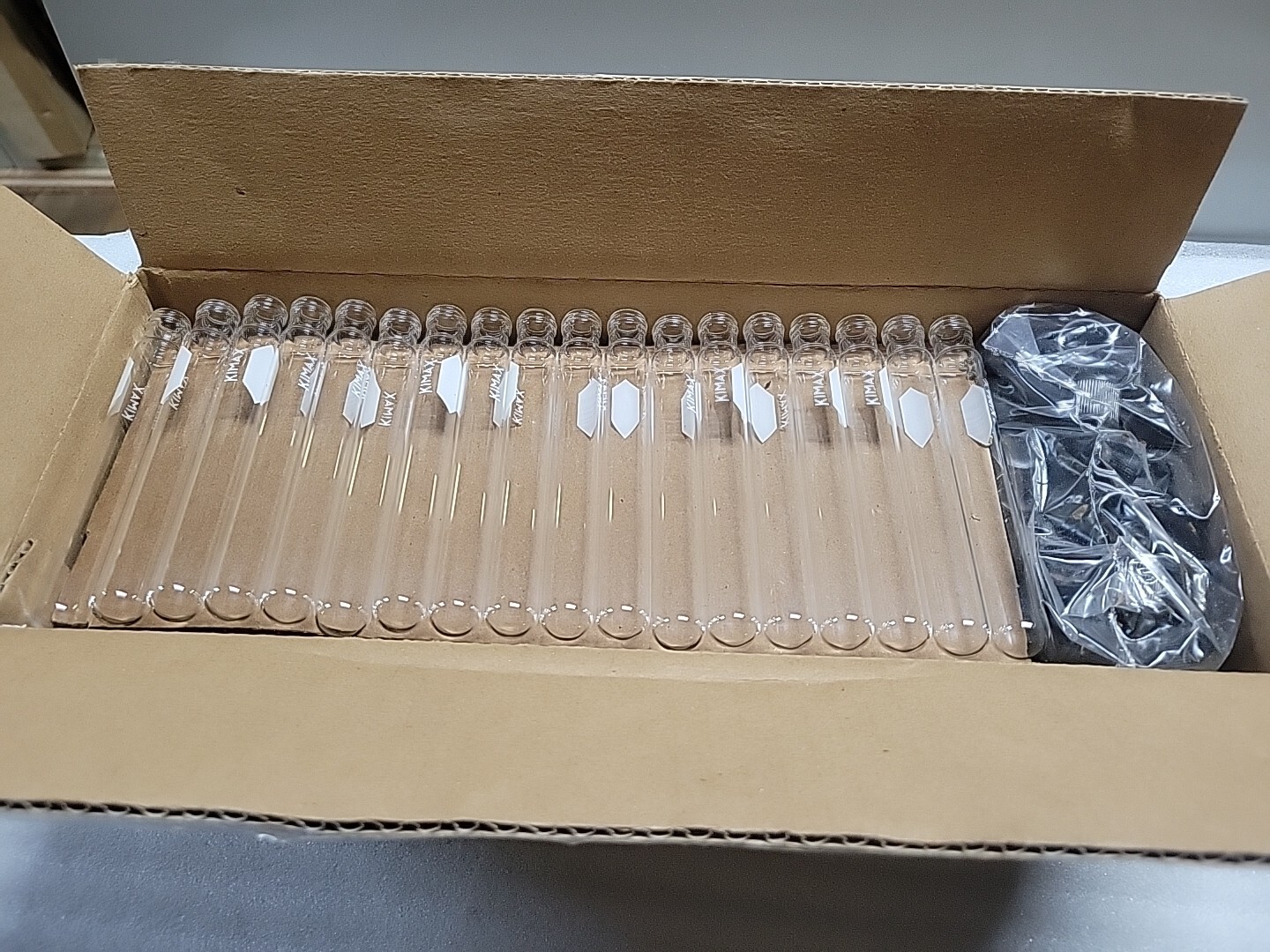 Kimble Chase Culture Tubes ART# 45066A16125 16x125mm 72pcs w/caps
