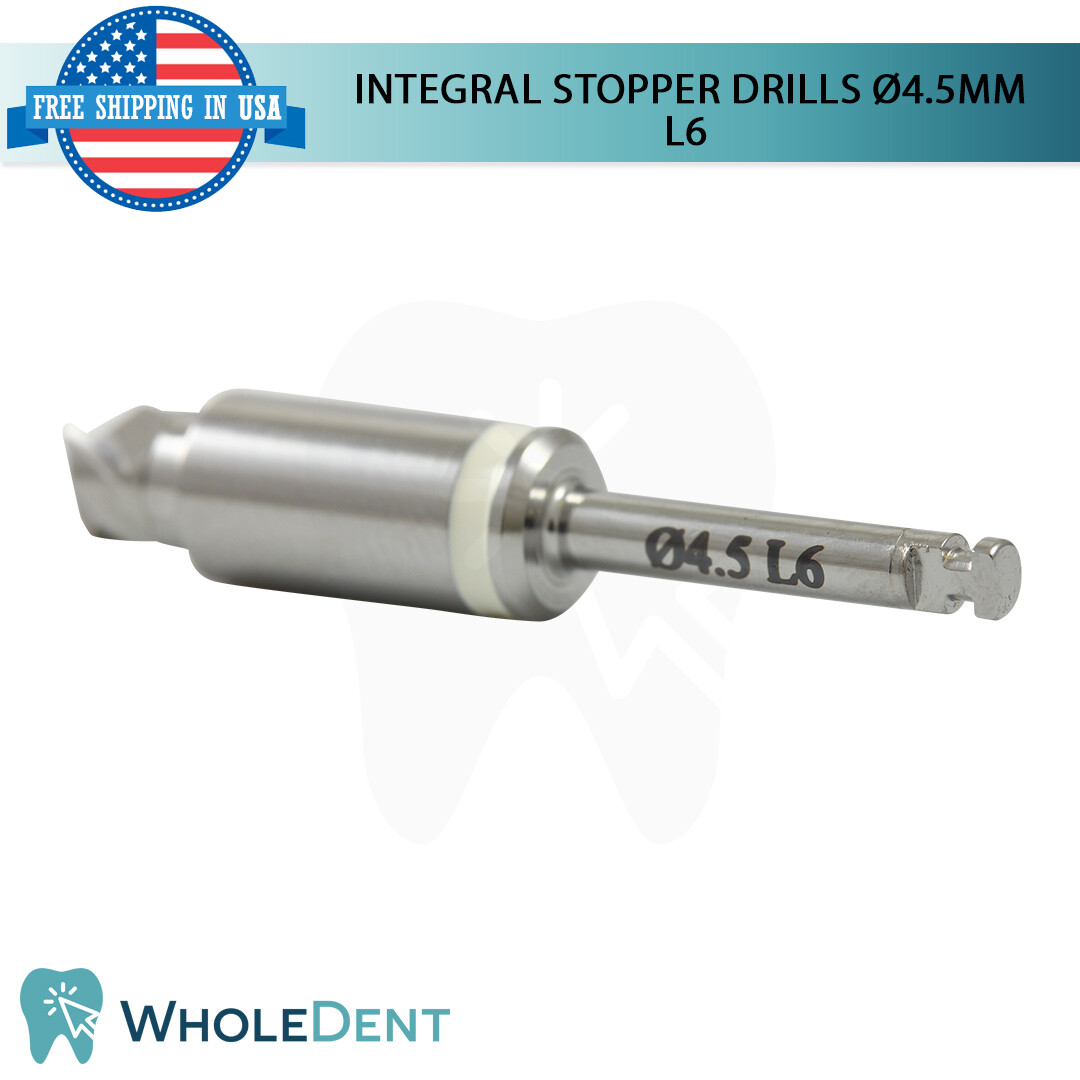 Surgical Integral Stopper Drill Ø4.5 External Irrigation Dental Implant