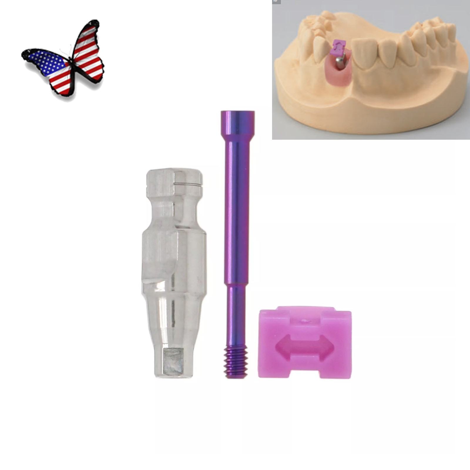 US Implant Plastic Impression Coping Open Closed Tray Fit Straumann ITI BL BLT