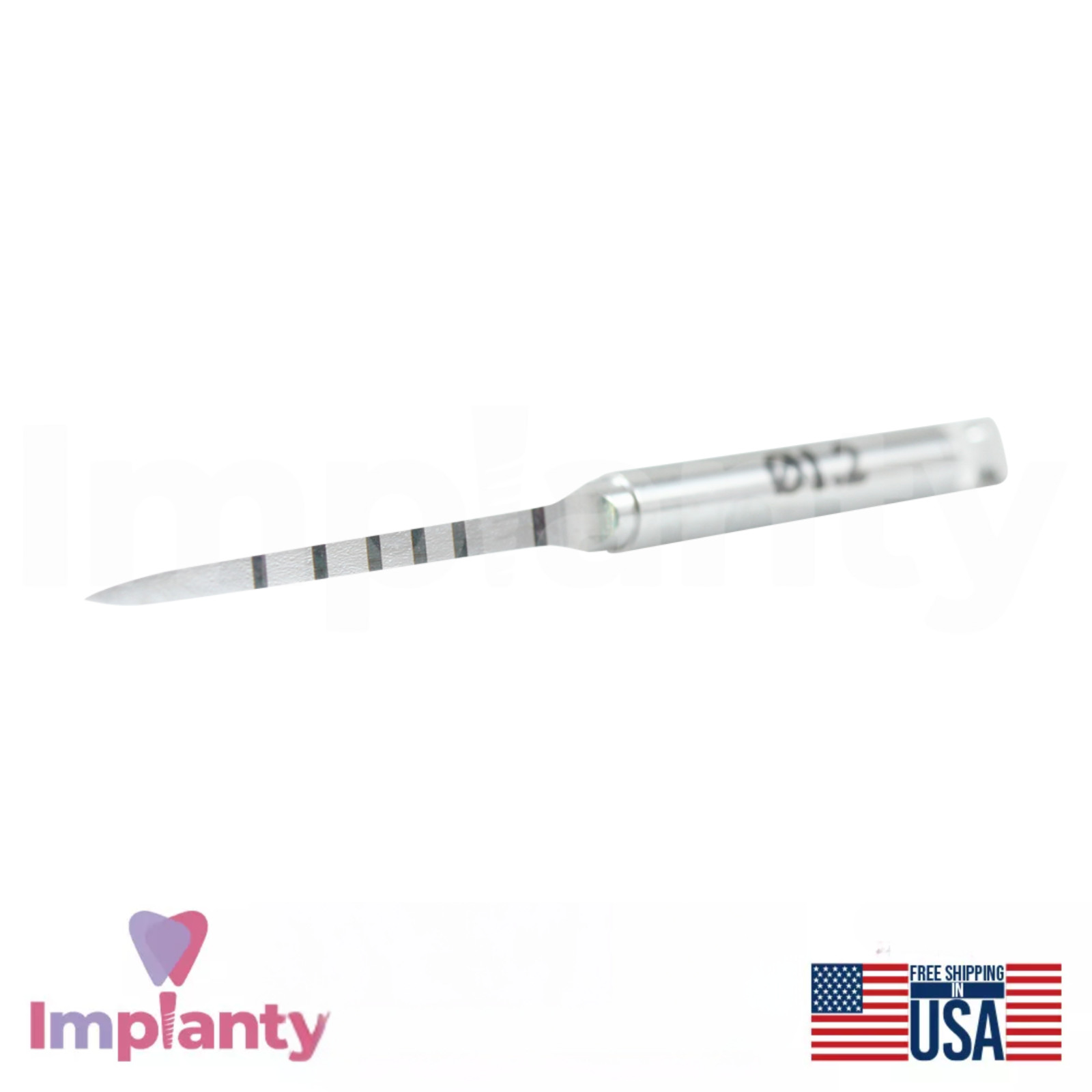 1x Dental Marking Lance Pilot Drill Prepare the Site Stainless Steel Tool