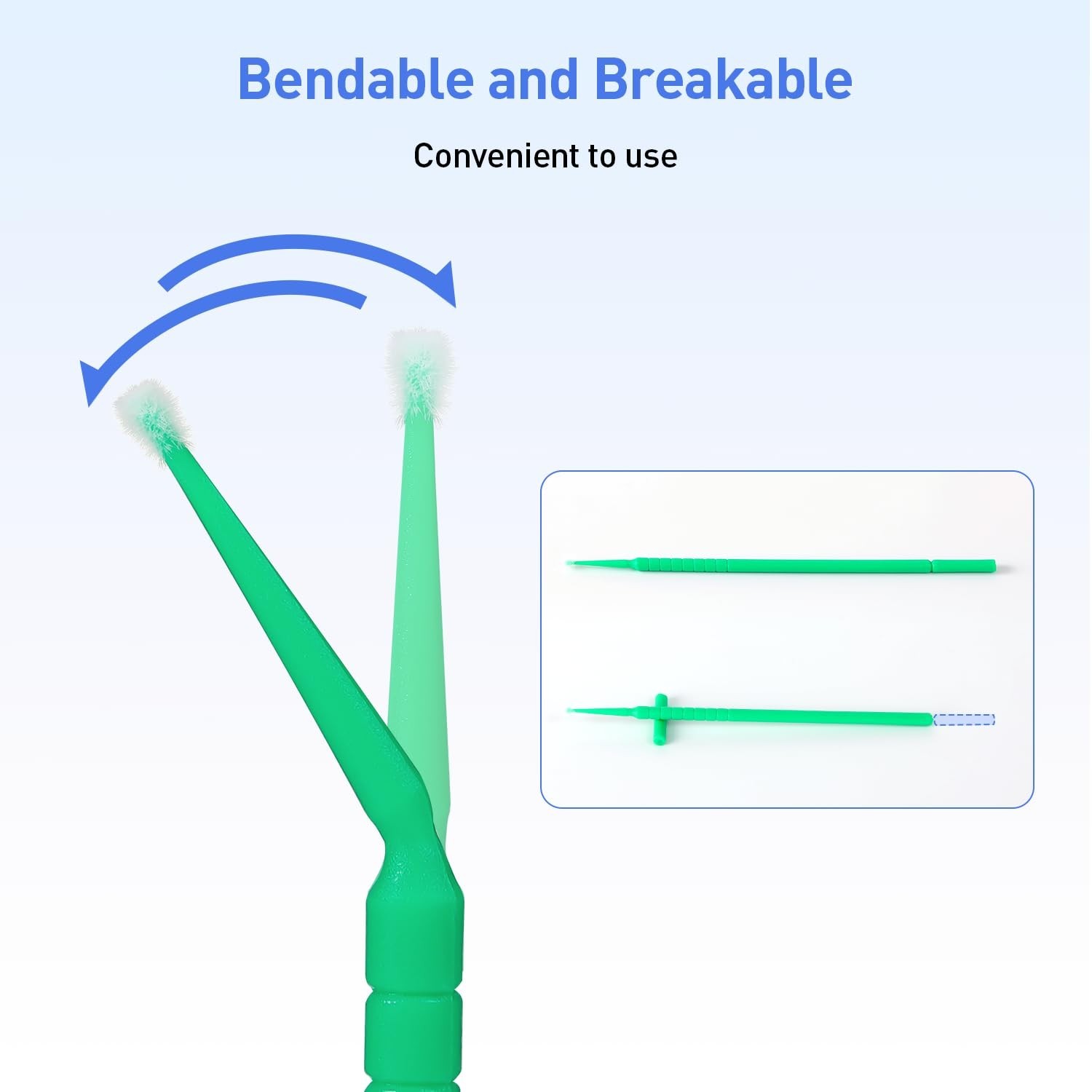 2000pcs Dental Micro Applicators Brushes – Fine Tips