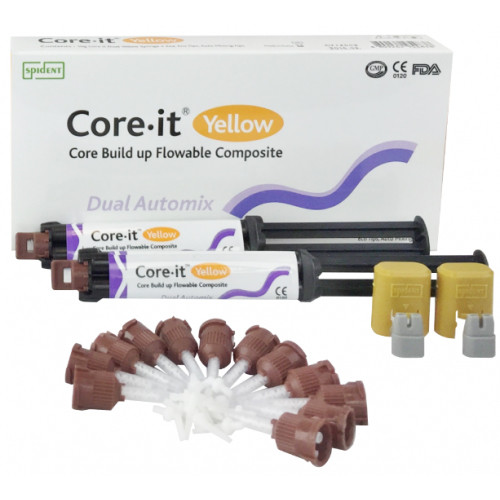 Spident Core.it Yellow – Dual Syringe Pack 10g x 2 _COSKY