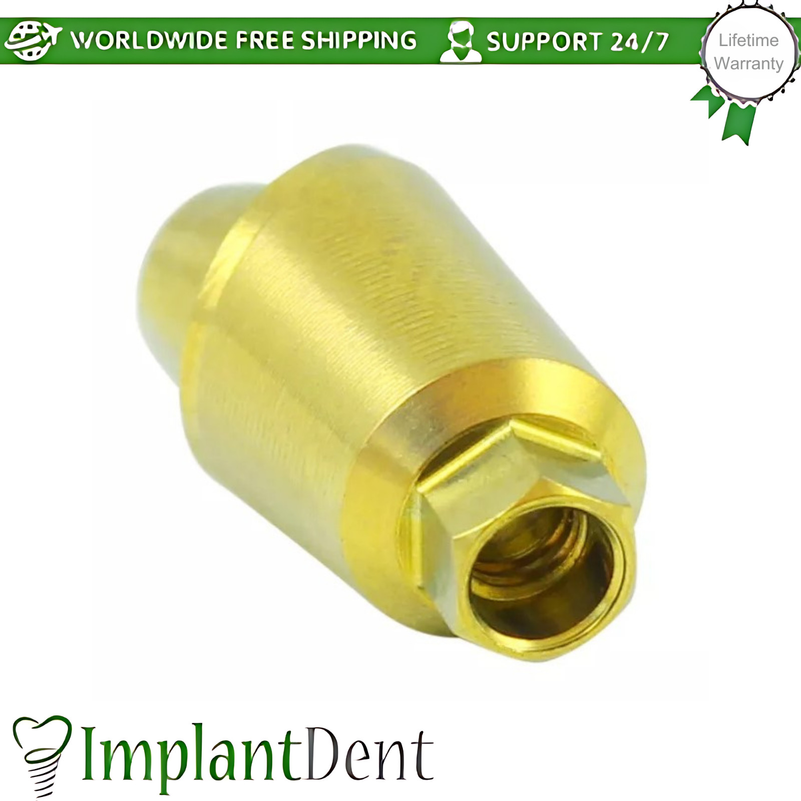 1x Dental Angulated Multi Unit 1.4mm Titanium Prosthetics 30° Int Hex 2.42mm